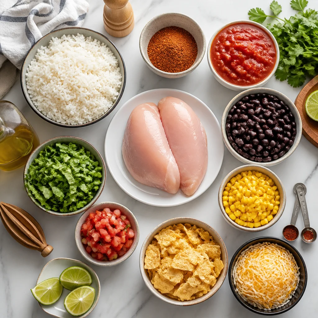 20-Minute Chicken Taco Rice Bowls